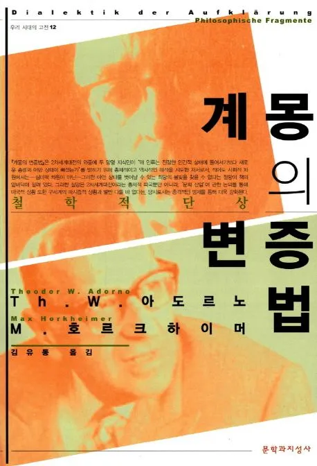 계몽의 변증법 표지